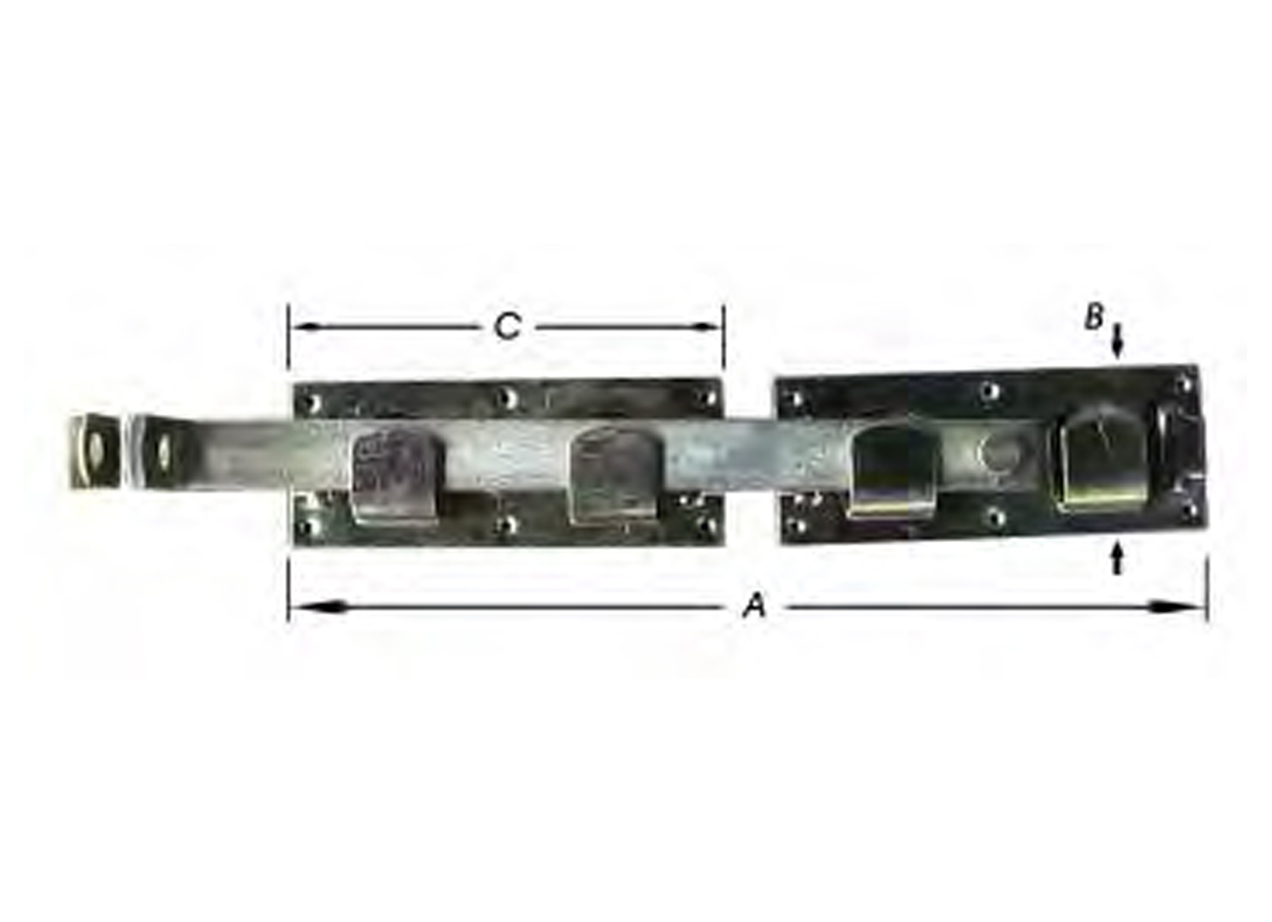 FERMETURE DE BARRIERE 430MM