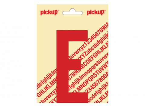 PLAKLETTER NOBEL 120MM ROOD E