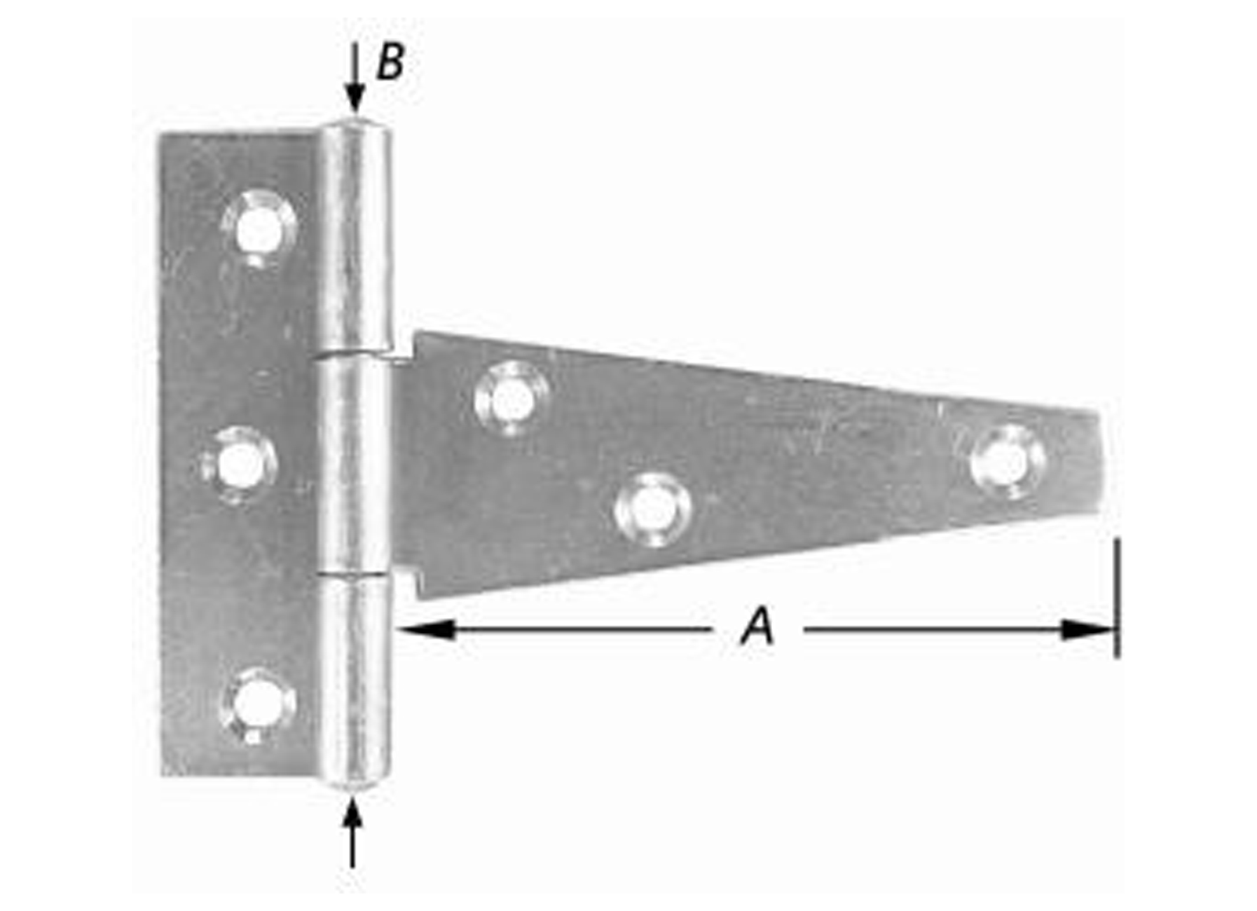 KRUISHENGSELS LICHT VERZINKT 100MM 2 STUKS