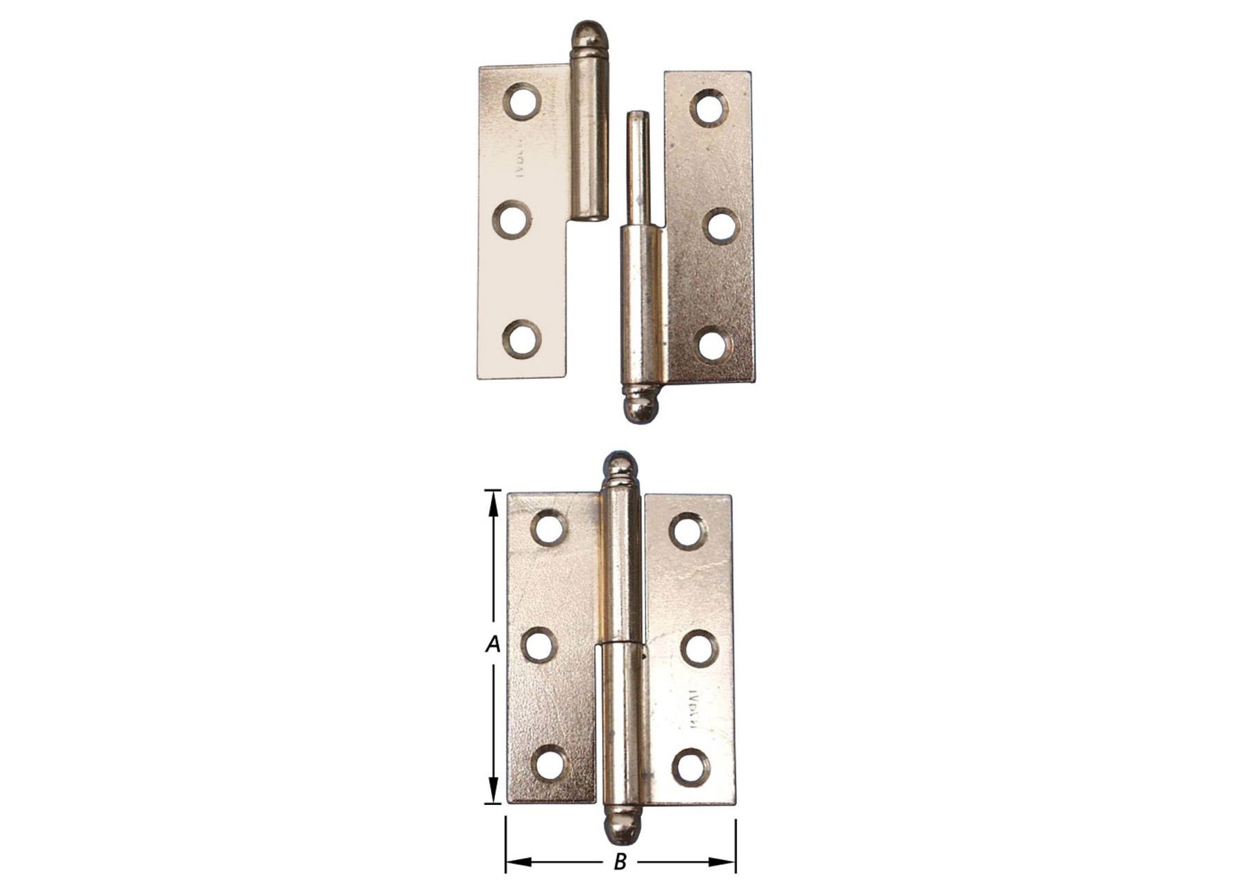 PAUMELLES DE MEUBLE LAITOIN DR 60MM 2 PCS