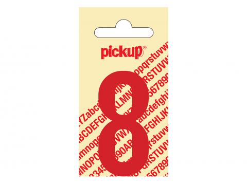 CHIFFRE ADHEISF NOBEL 60 MM ROUGE 8