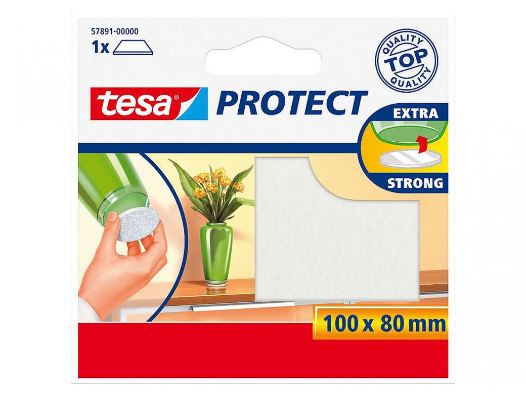 TESA PROTECT BESCHERMVILT WIT 100MMX80MM