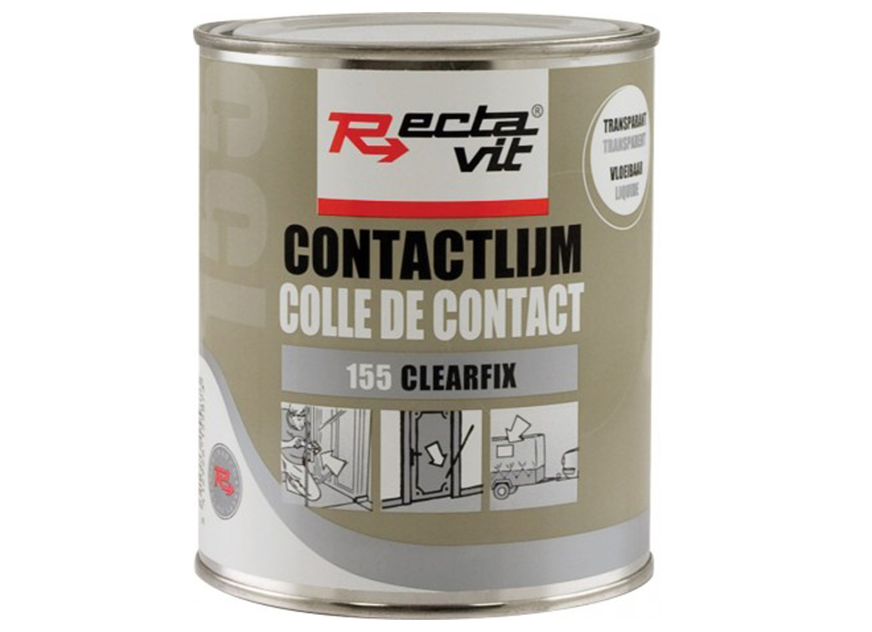 RECTAVIT CLEARFIX 155 COLLE DE CONTACT 50ML