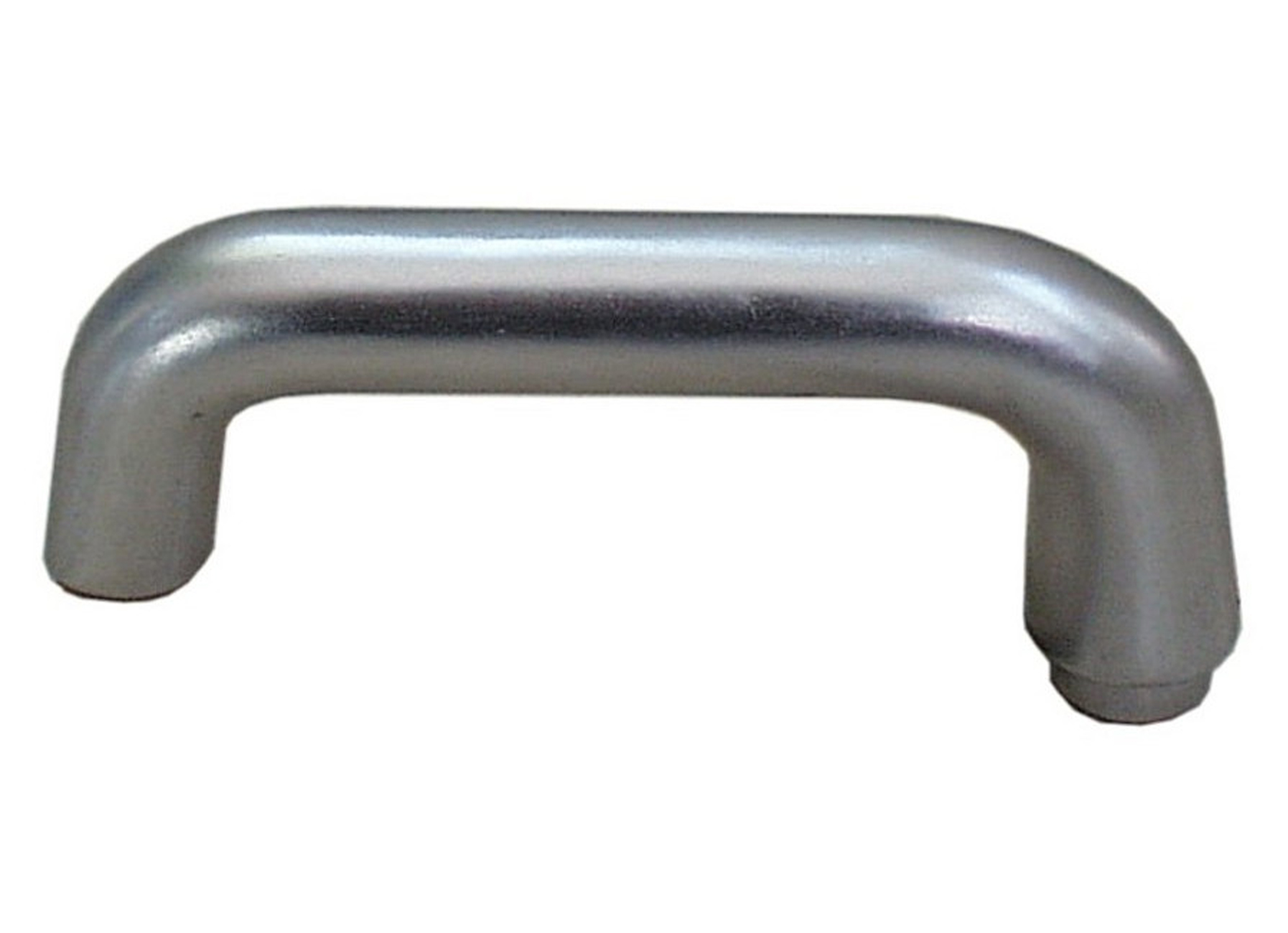 DEURKRUKSET U-MODEL INOX-LOOK 130MM Ø19MM