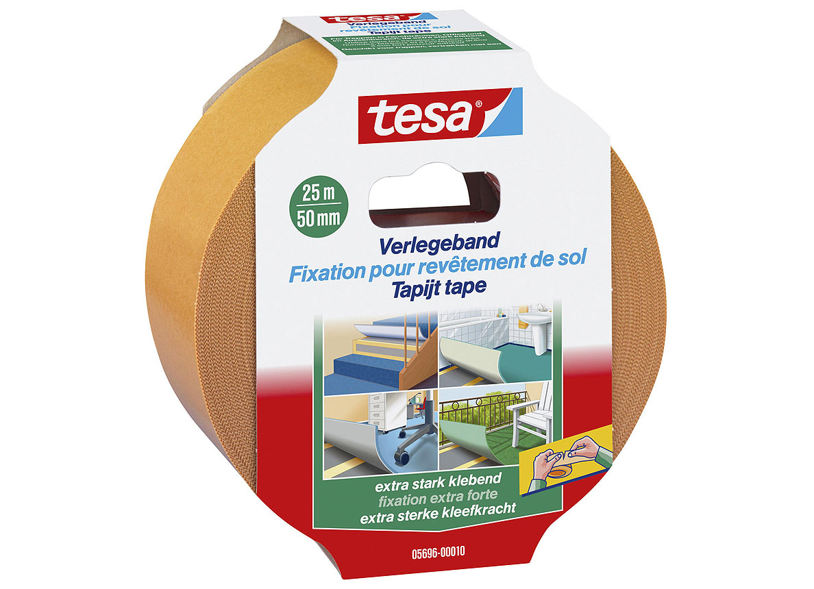 TESA TAPIJTTAPE EXTRA STERK 25MX50MM