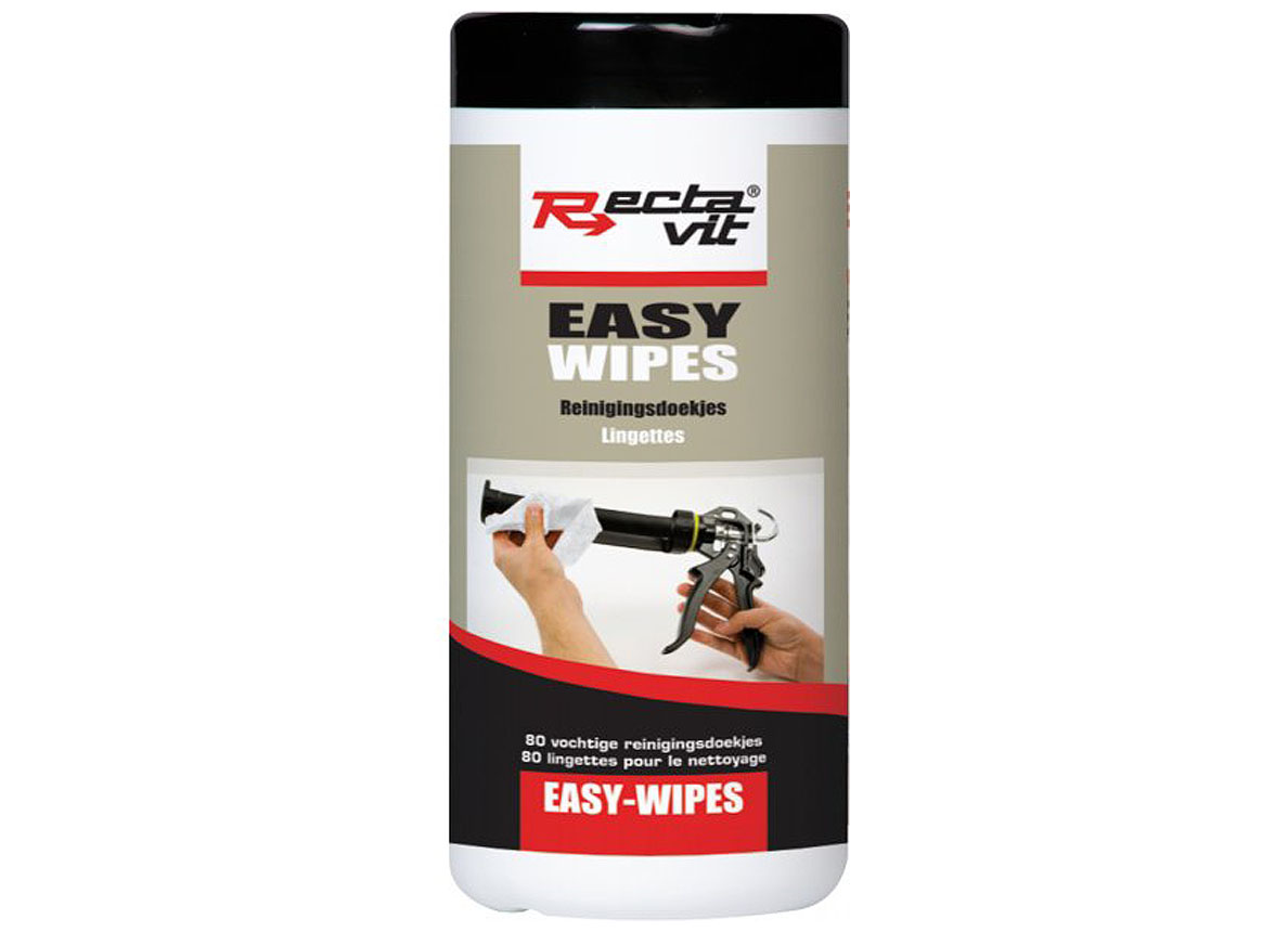 RECTAVIT EASY WIPES REINIGINGSDOEKJES 80 STUKS