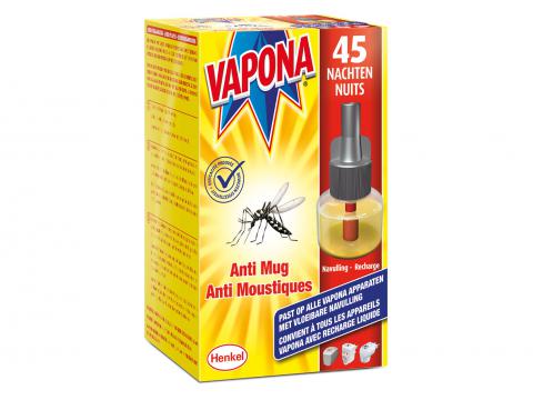VAPONA ANTI-MUG NAVULLING 45 NACHTEN 23ML