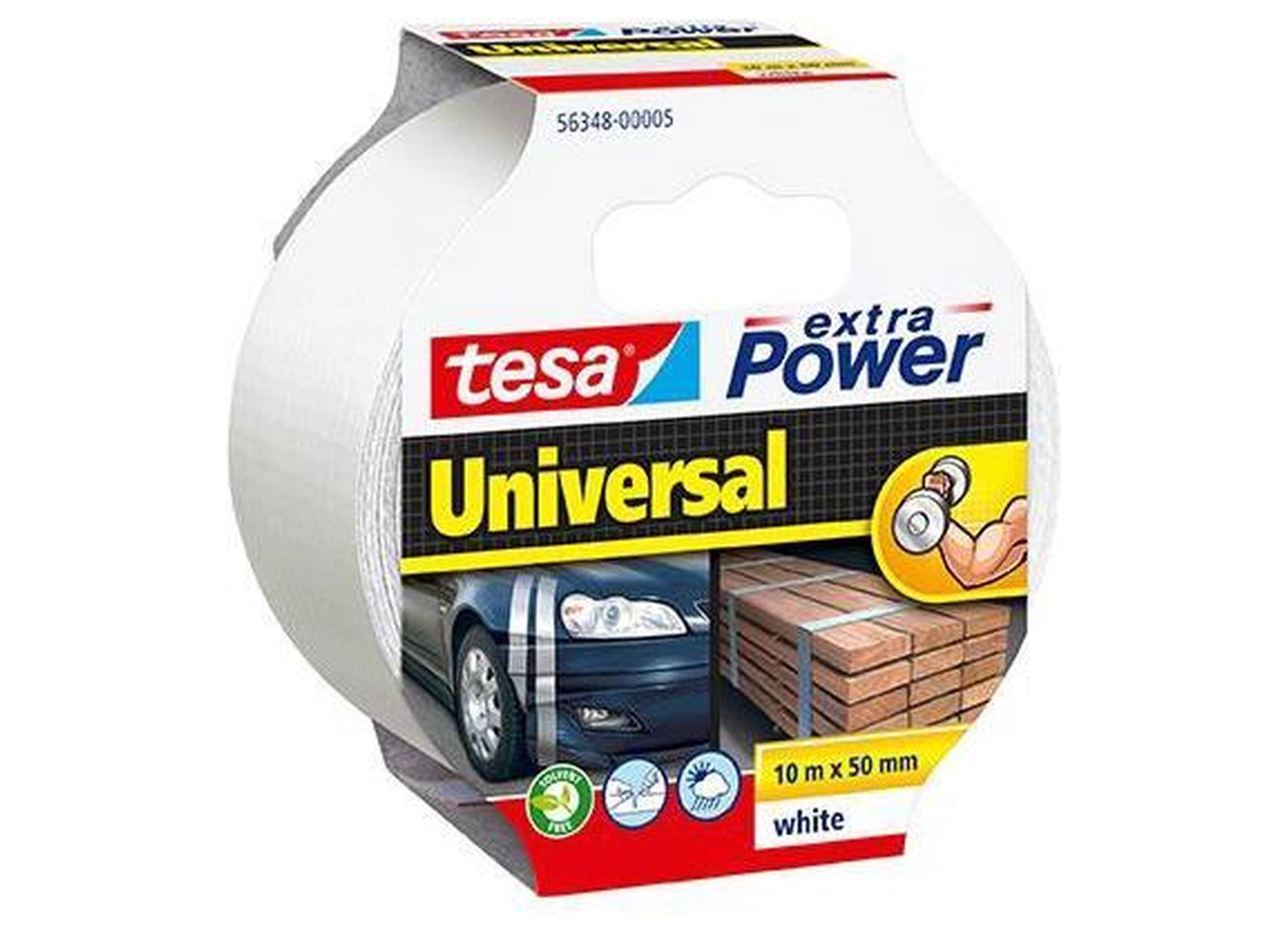 TESA EXTRA POWER UNIVERSAL WIT 10MX48MM