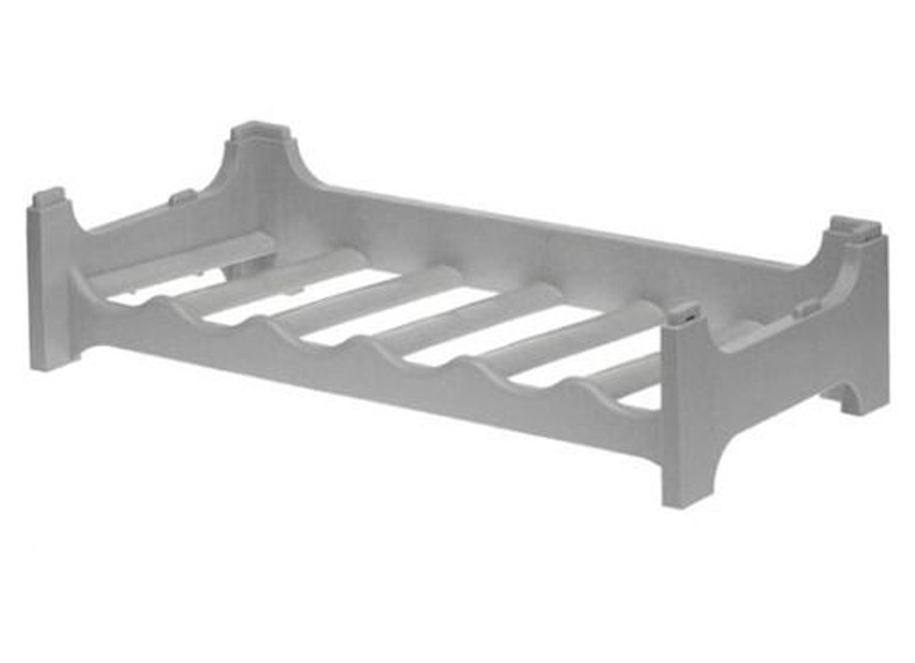  PORTE-BOUTEILLES PVC GRIS 6 BOUTEILLES