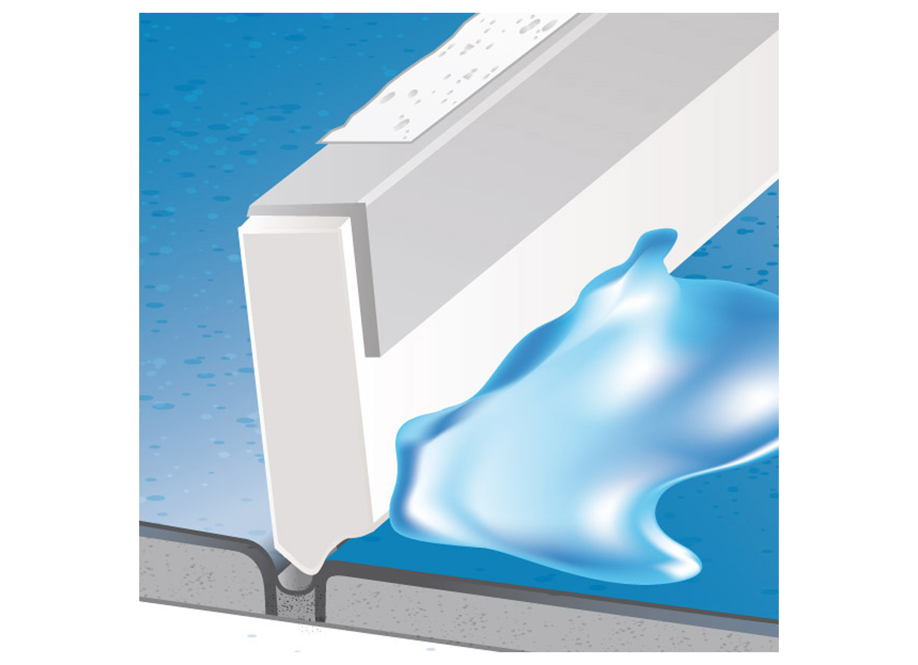 FLEXI SQUEEGEE RACLETTE 50CM