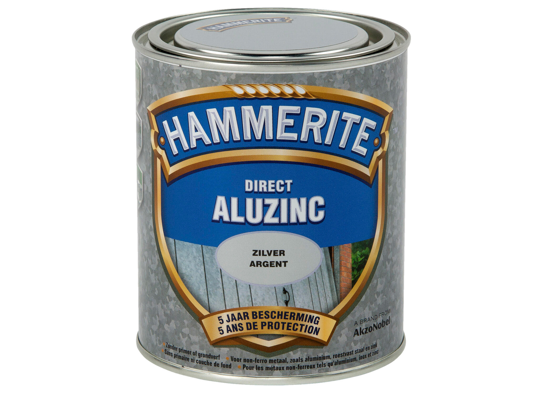 HAMMERITE DIRECT ALUZINC ARGENT 0,75L