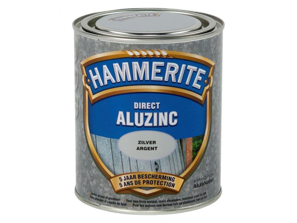 HAMMERITE DIRECT ALUZINC ZILVER 0,75L