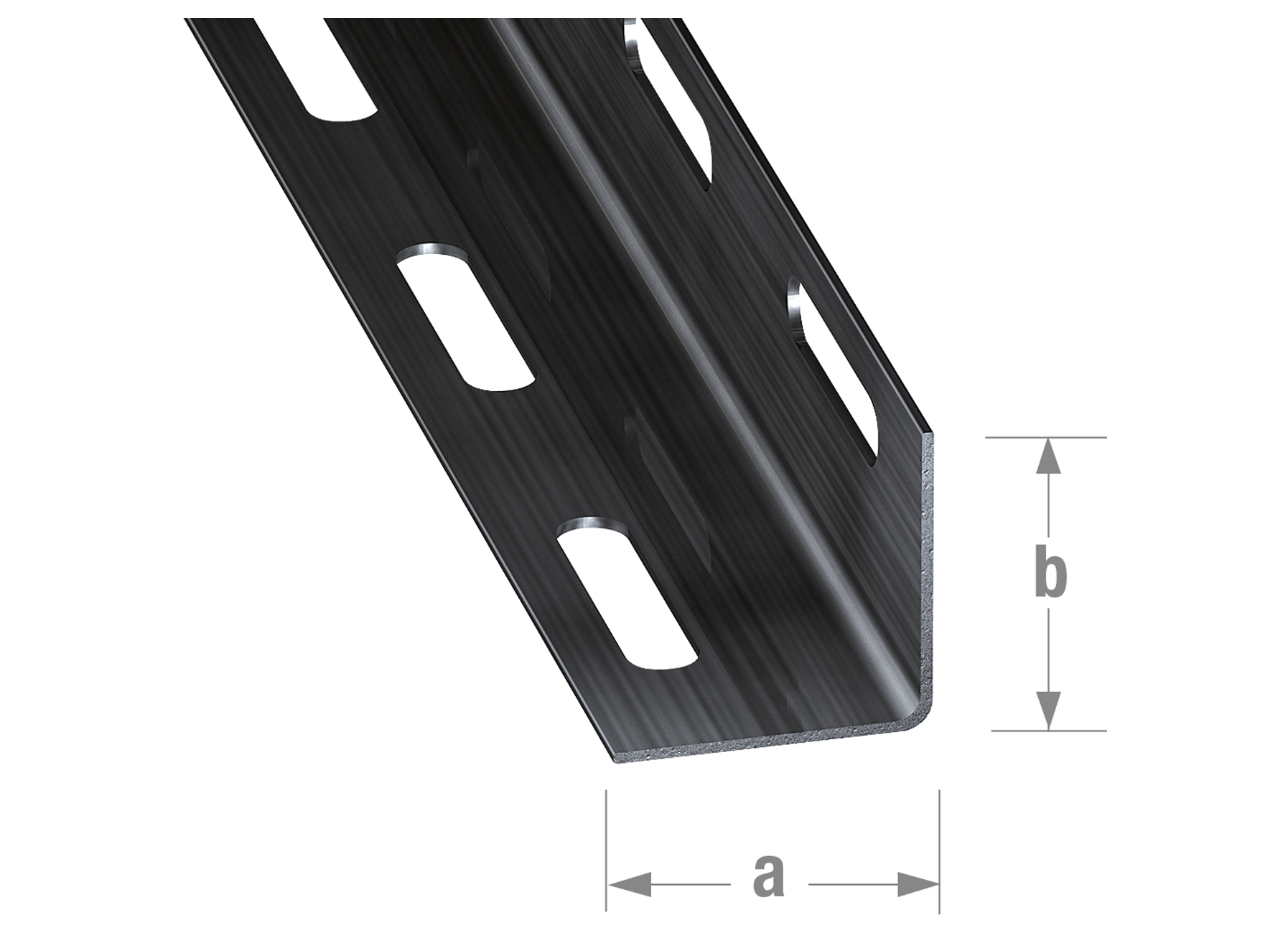 HOEKPROFIEL GLANSLAK KOUD GEWALST 27X27MM 1M