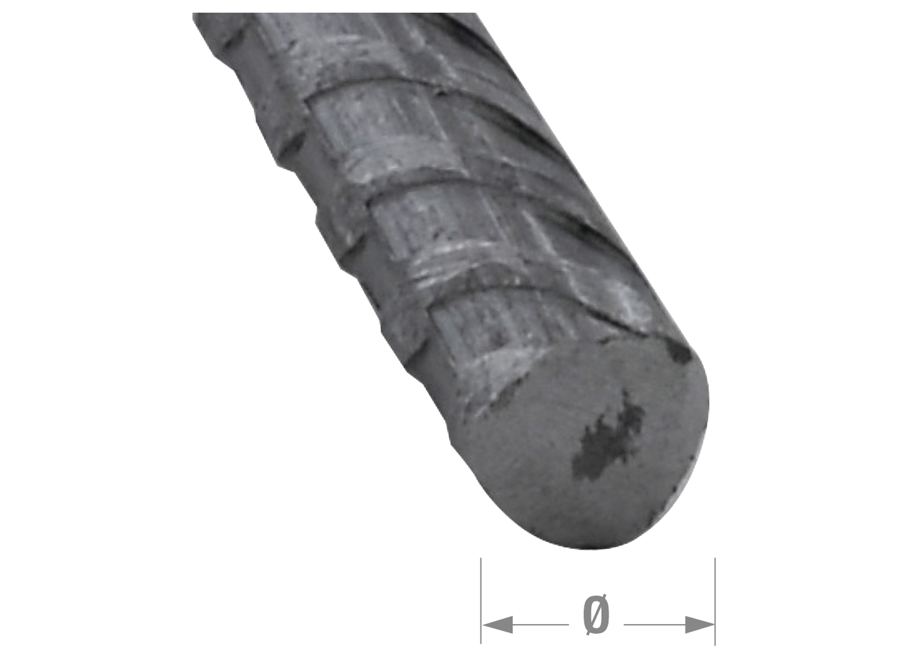 FER A BETON Ø06 L=2M