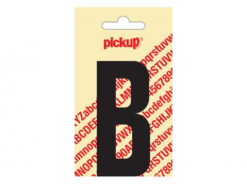 LETTRE ADHESIVE NOBEL 90 MM NOIR B