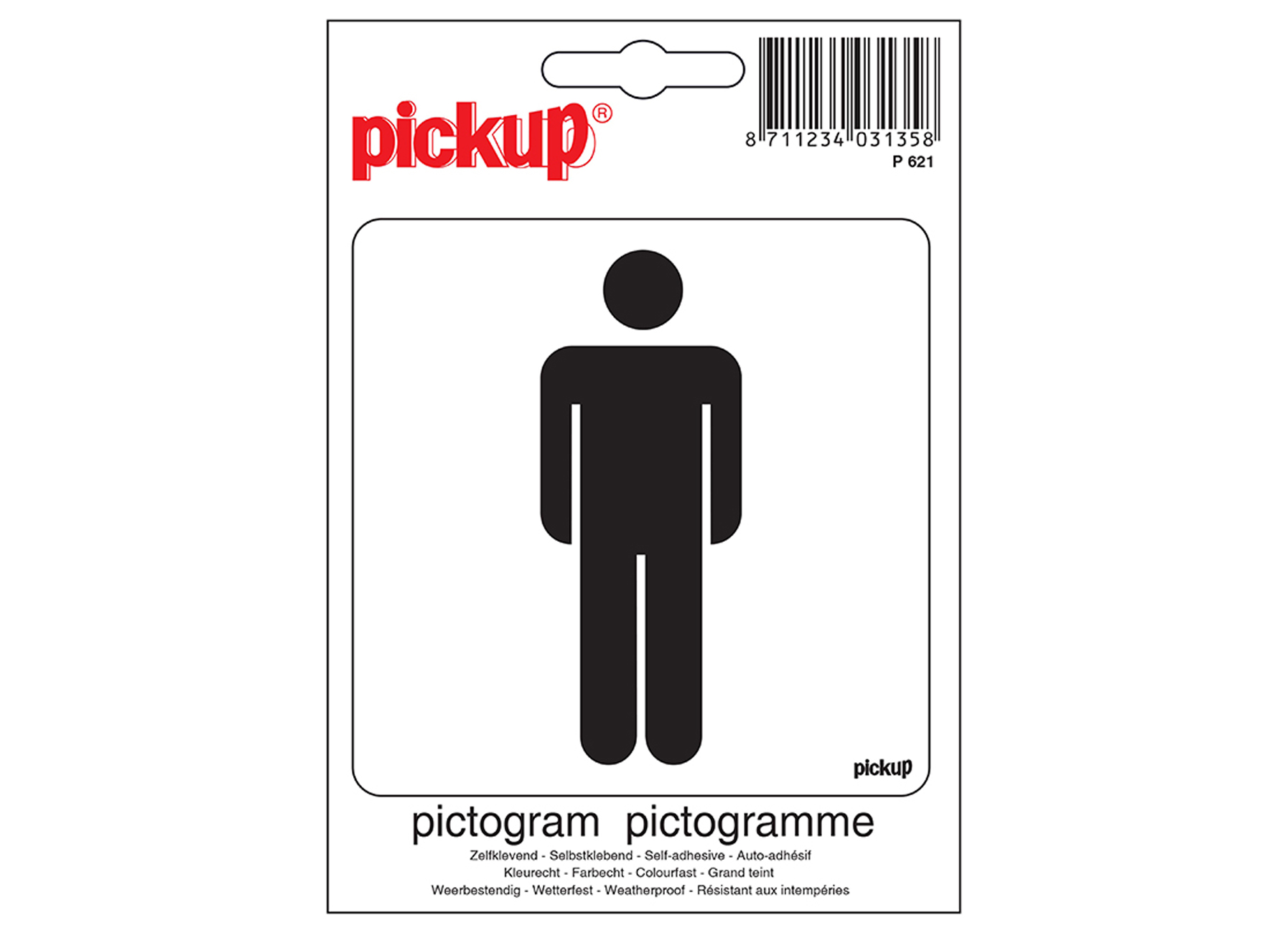 PICTOGRAM 10X10CM HEREN