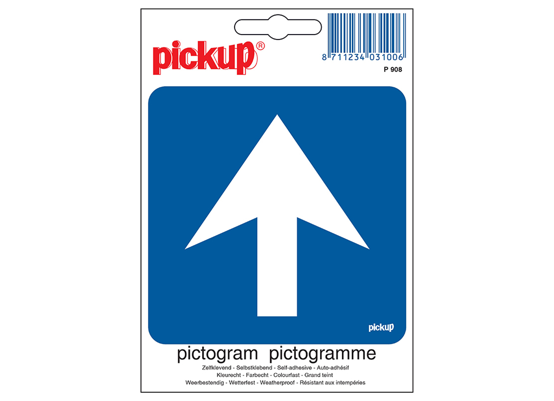 PICTOGRAM 10X10CM EENRICHTINGSVERKEER