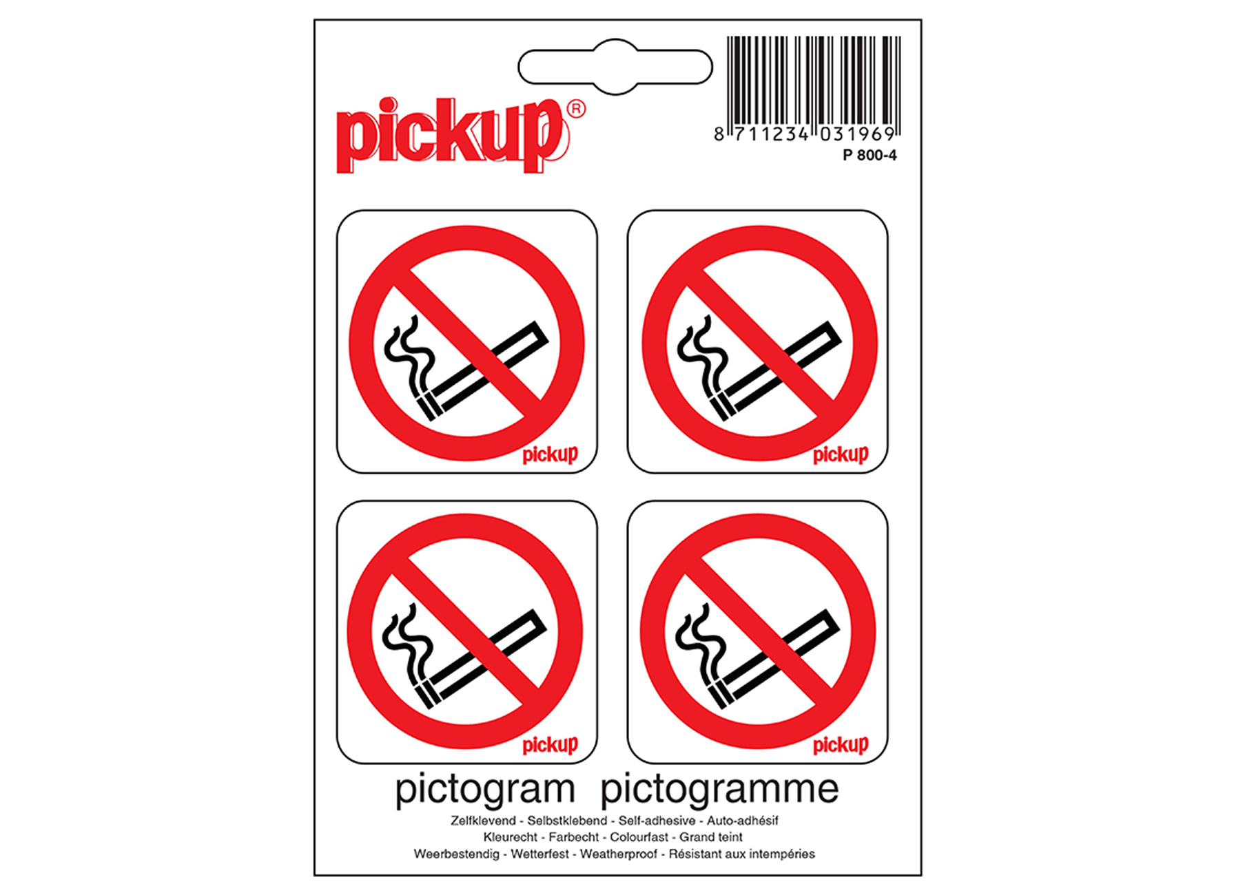 PICTOGRAMME 5X5CM DEFENSE DE FUMER