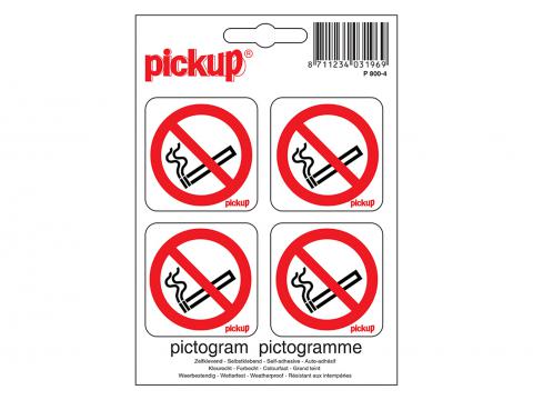 PICTOGRAM 5X5CM VERBODEN TE ROKEN