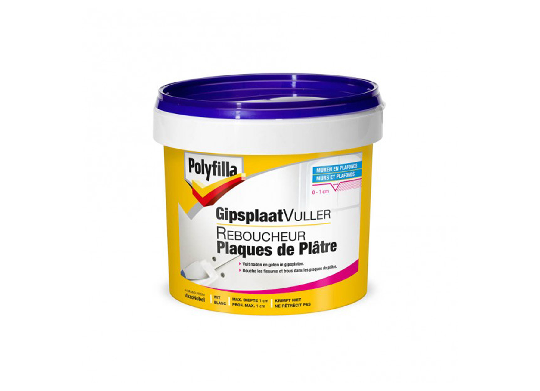 POLYFILLA REBOUCHEUR PLAQUE DE PLATRE 1L
