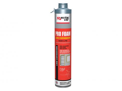 RECTAVIT PUR PROFOAM CLICK & FIX LOW EXPANSION 800ML