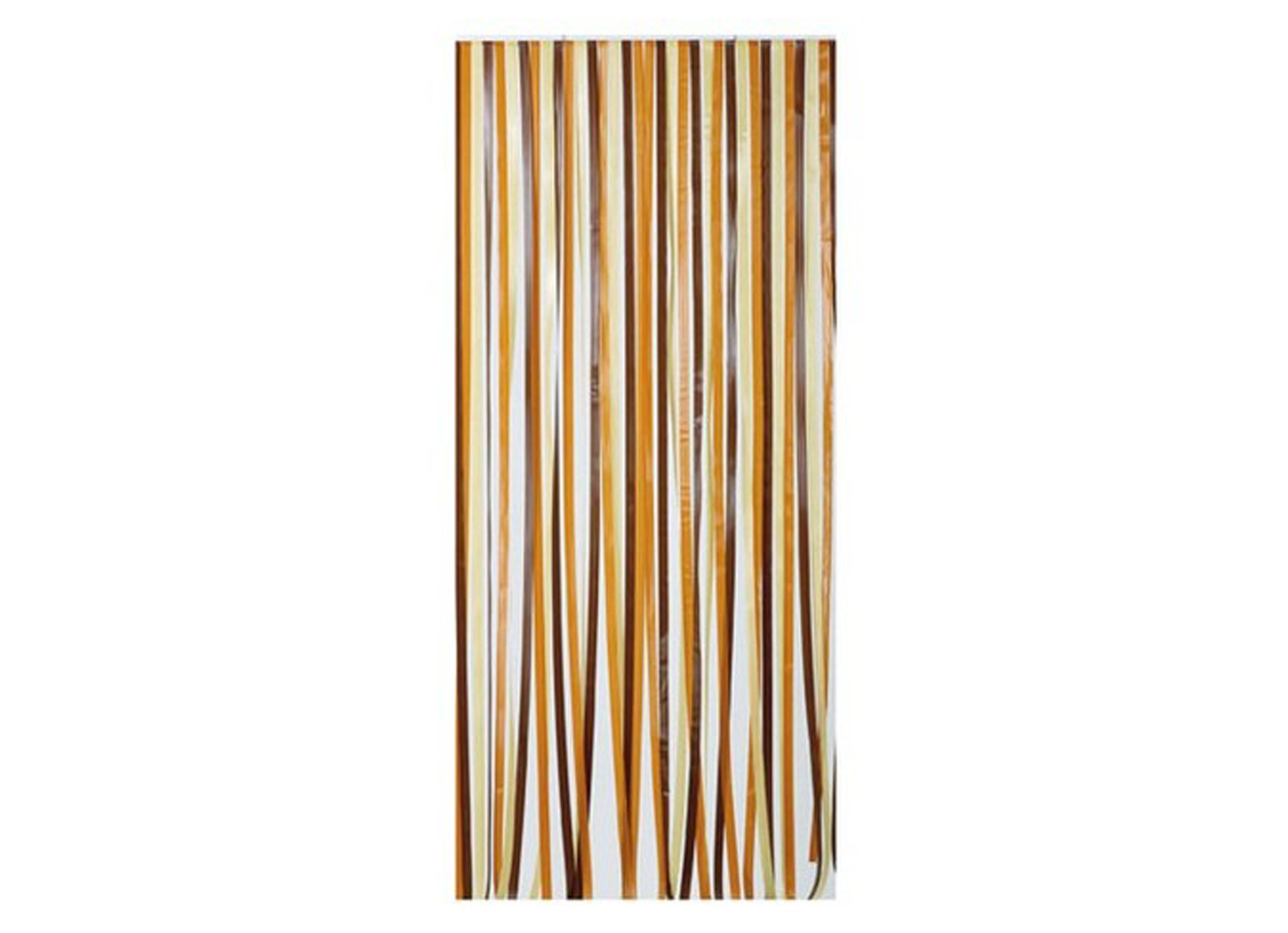 RIDEAU DE PORTE ANTILLES 90X200 BRUN + BEIGE