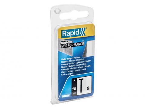 RAPID NAGELS 8/25MM GALVA NARROW 1000 STUKS