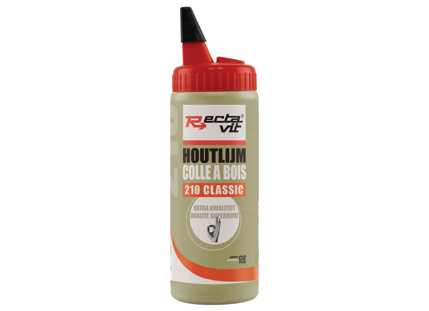 RECTAVIT 210 CLASSIC HOUTLIJM WIT 500G