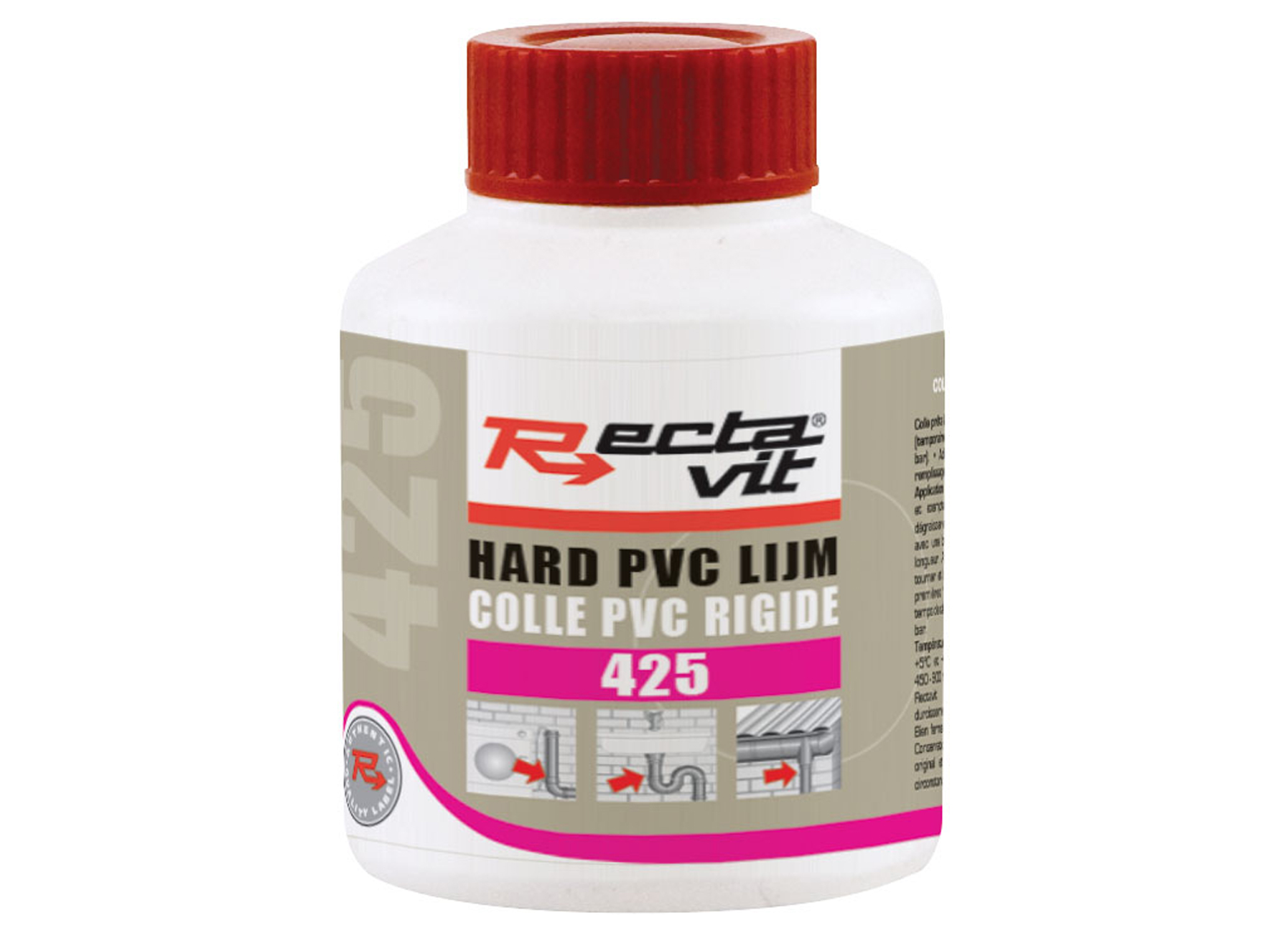 RECTAVIT 425 HARDE PVC LIJM 100ML