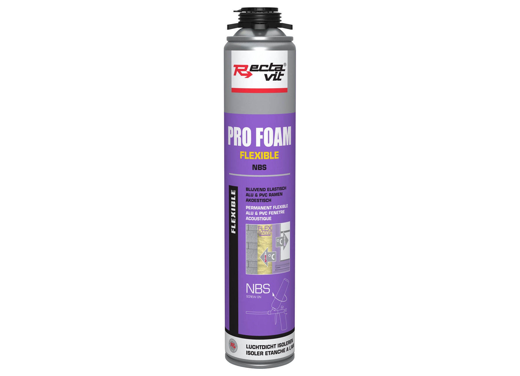 RECTAVIT PRO FOAM FLEXIBELE NBS 750ML