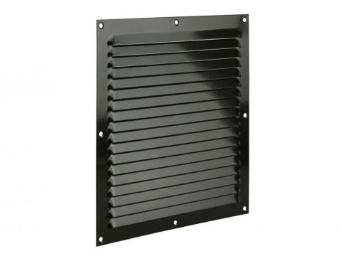 RENSON GRILLE ESTAMPEE RECTANGLE ALU BRUN 200X250MM