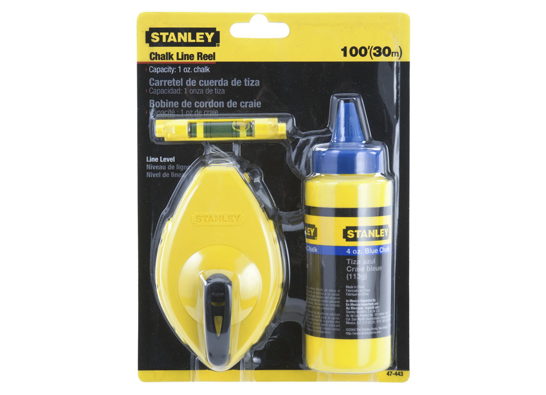 SLAGLIJNMOLENKIT STANLEY ABS 30M