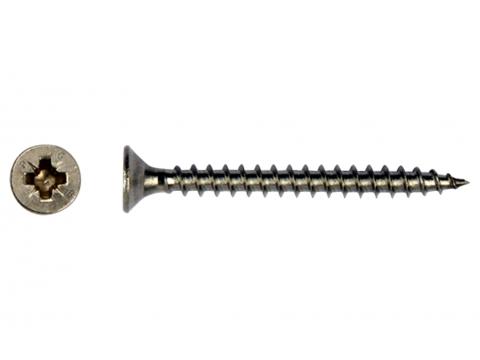 VIS A PANNEAUX A2 TF-Z FILETAGE COMPLET Ø3,50X40MM 200 PCS
