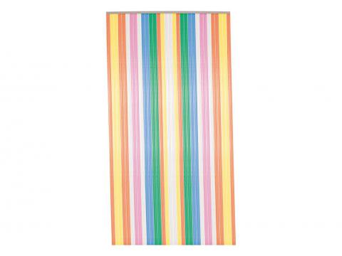 RIDEAU DE PORTE ANTILLES 90X200 MULTICOLOR