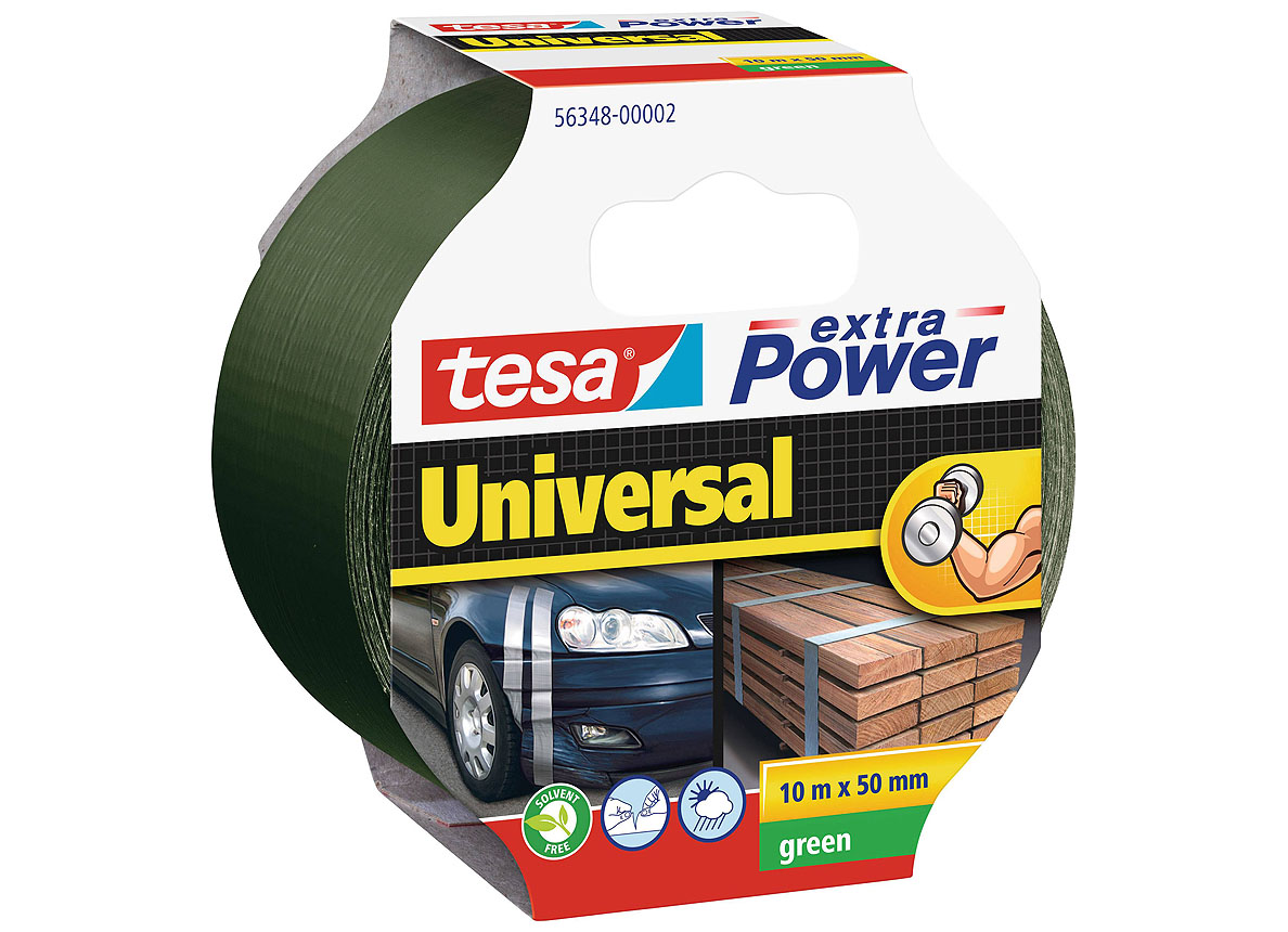 TESA EXTRA POWER UNIVERSEEL GROEN 10MX48MM