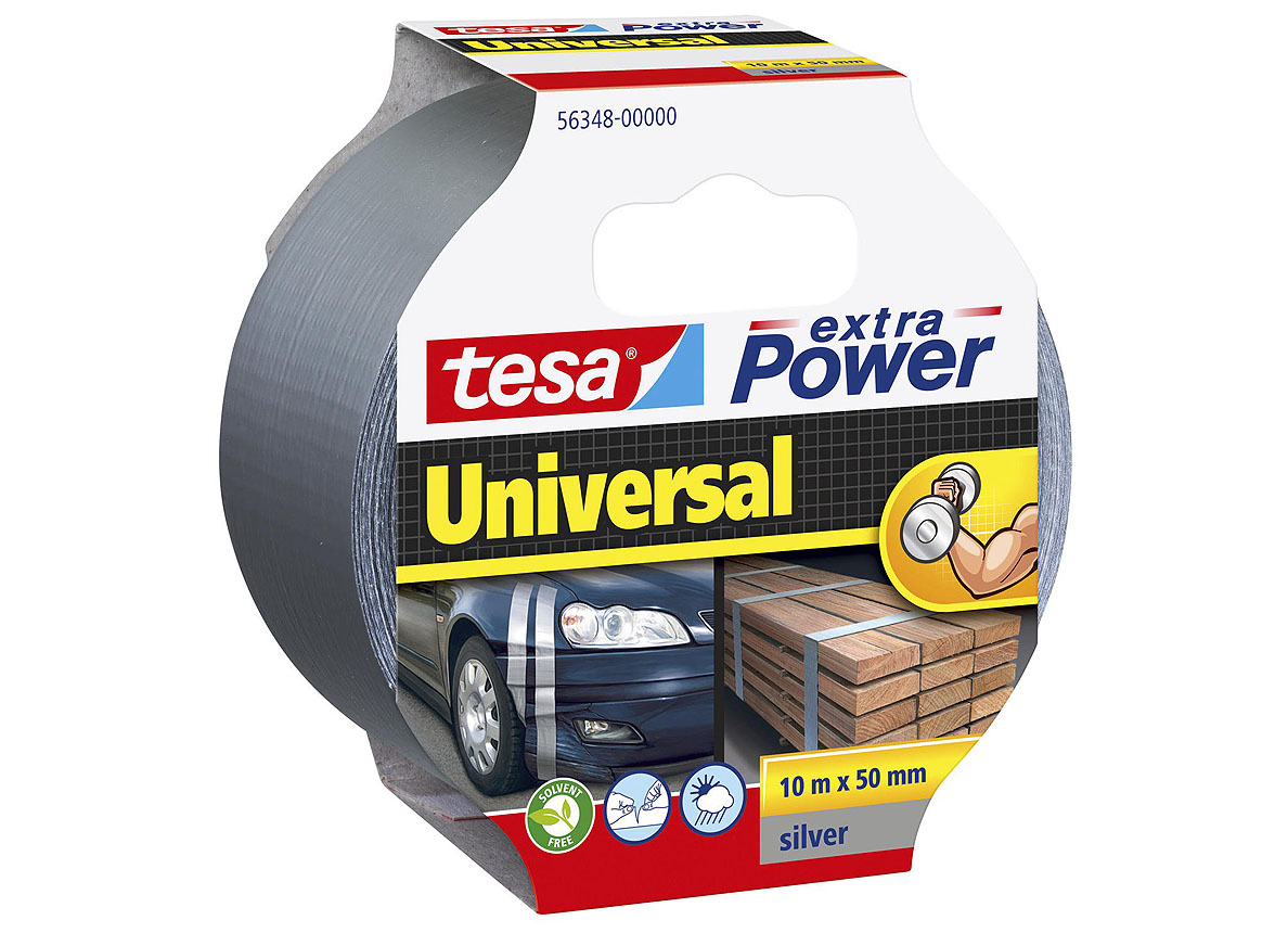 TESA EXTRA POWER UNIVERSAL GRIJS 10MX48MM