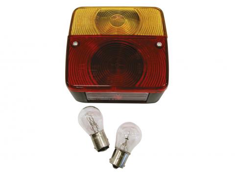FEU ARRIERE 4 FONCTIONS AVEC AMPOULES 12V