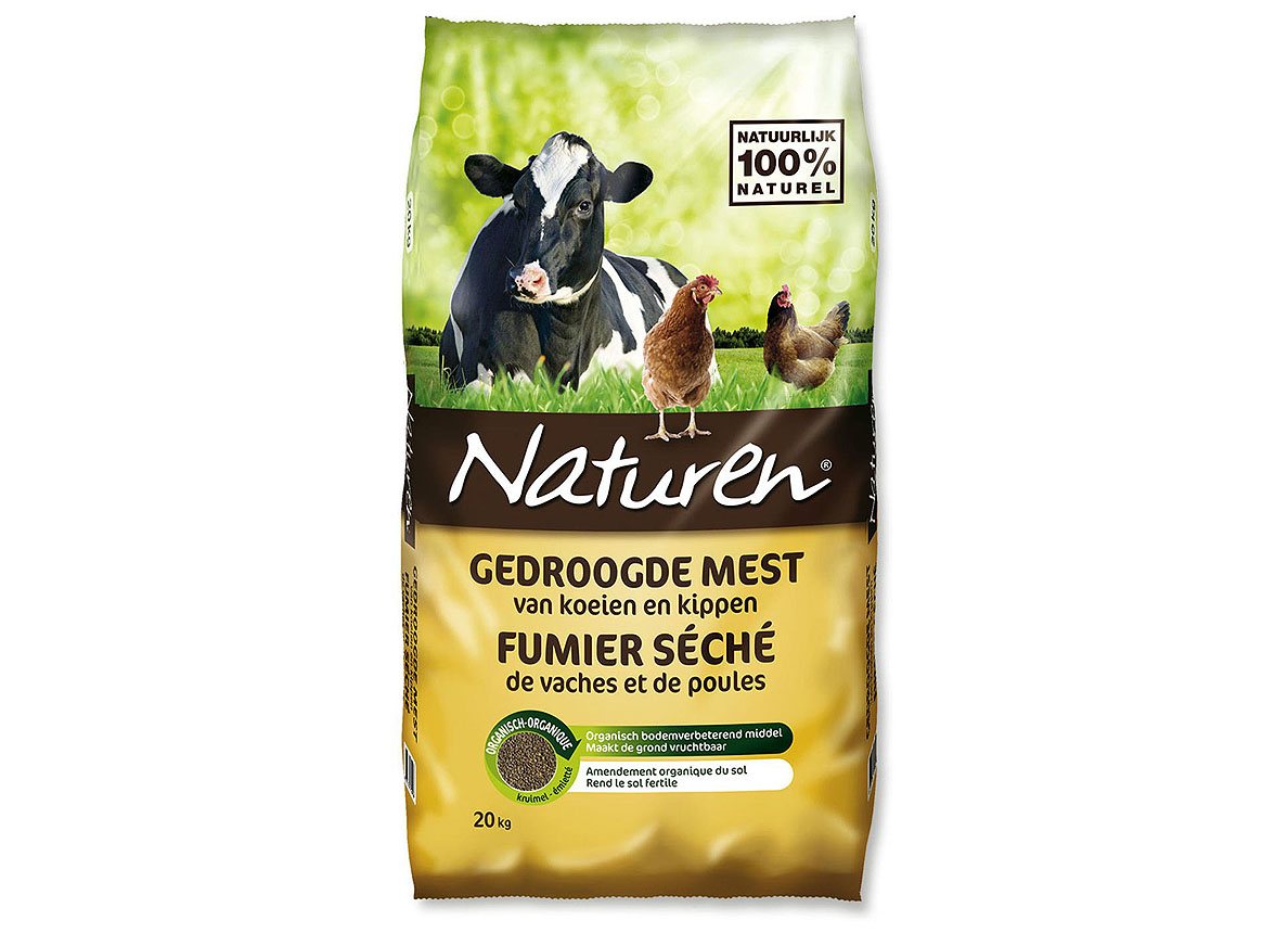 ASEF NATUREN FUMIER SECHE DE VACHES ET DE POULES 20KG
