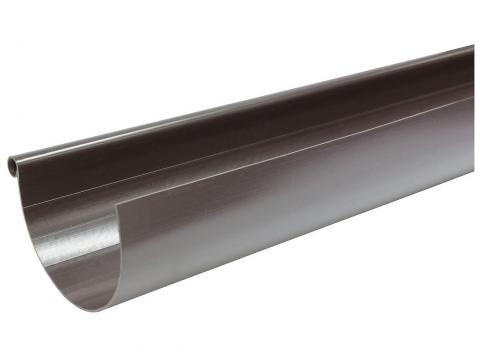GOUTTIERE PVC G125 BRUN 4M