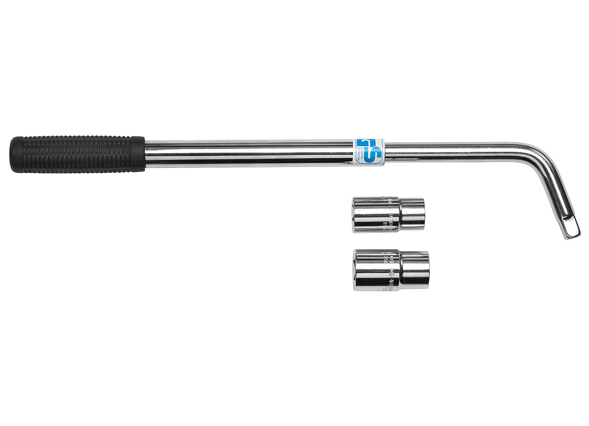 CLE POUR ECROUS DE ROUE 17/19/21/23MM