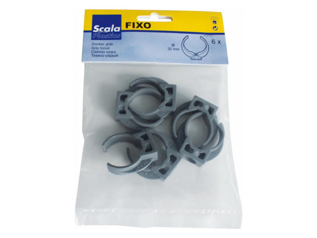 PVC BEVESTIGING RONDE AFVOERBUIS FIXO