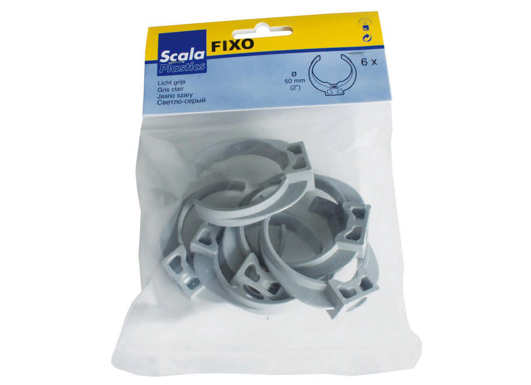 FIXATION PVC TUYAU ROND FIXO