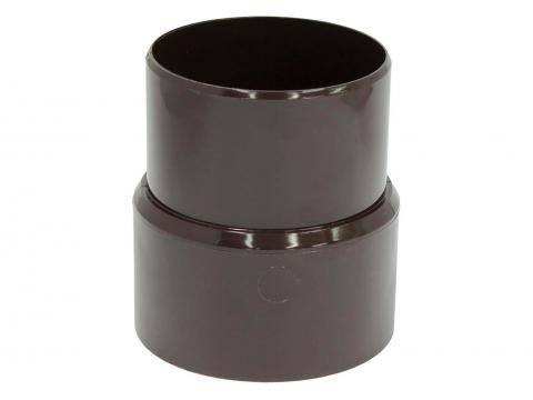 MANCHON EN PVC Ø80MM M/F BRUN