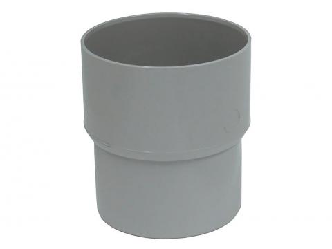 MOF PVC Ø80MM M/S LICHTGRIJS