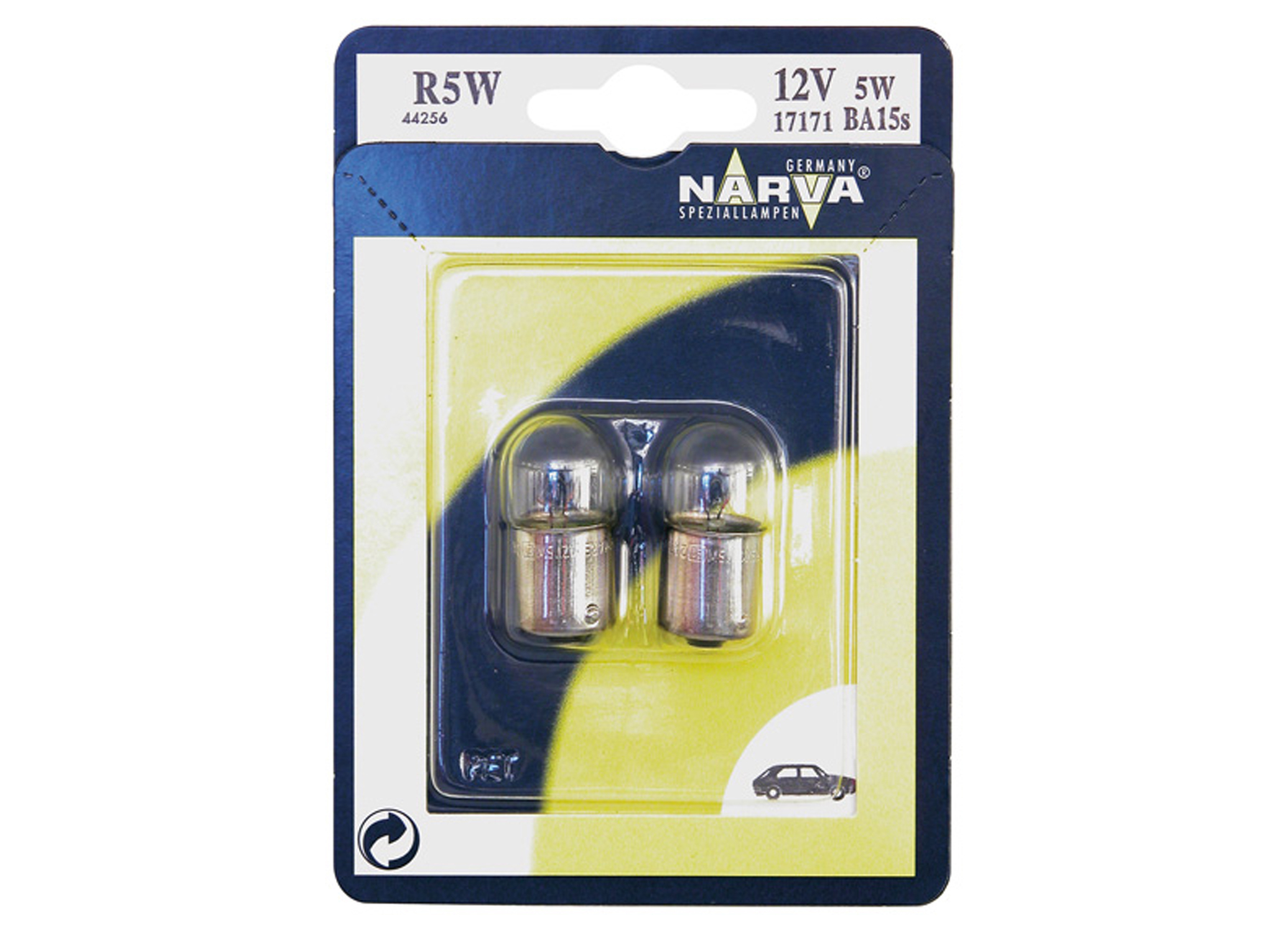 NARVA LAMPE VOITURE 17171 R5W 2 PIECES