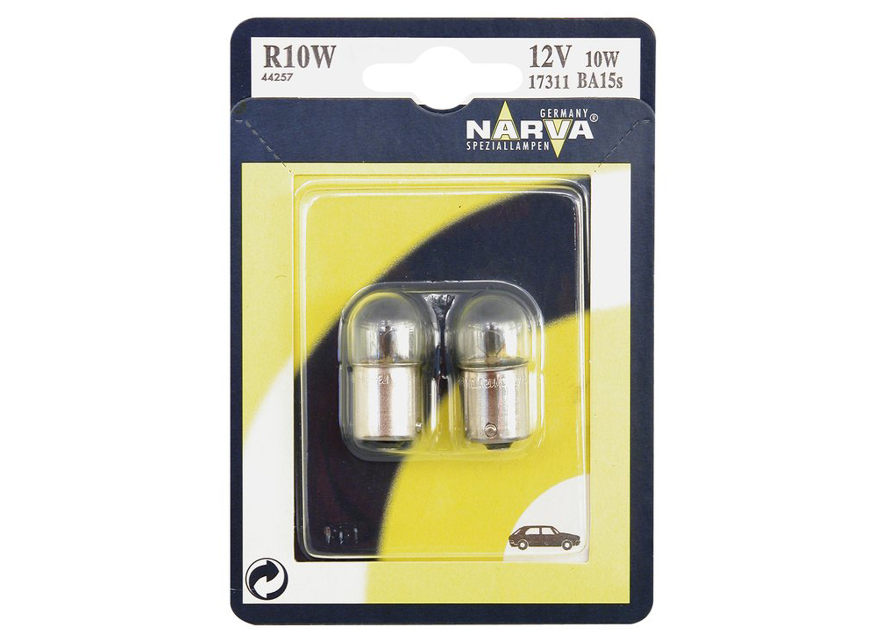 NARVA AUTOLAMP 17311 R10W 2 STUKS