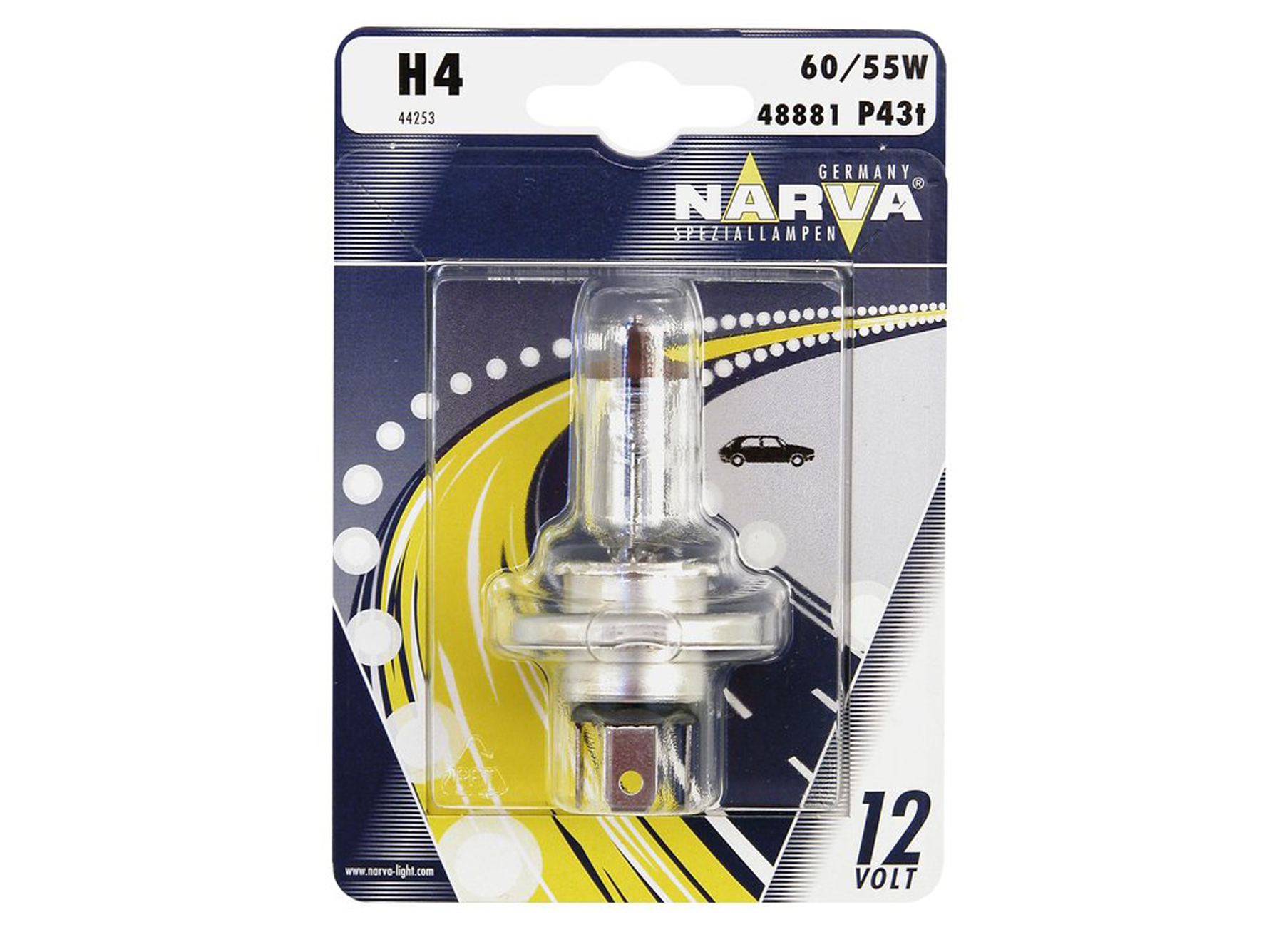 NARVA AMPOULE AUTO 48881 H4