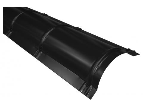 BANDE FAITIERE DEMI-ROND NOIR L=1M