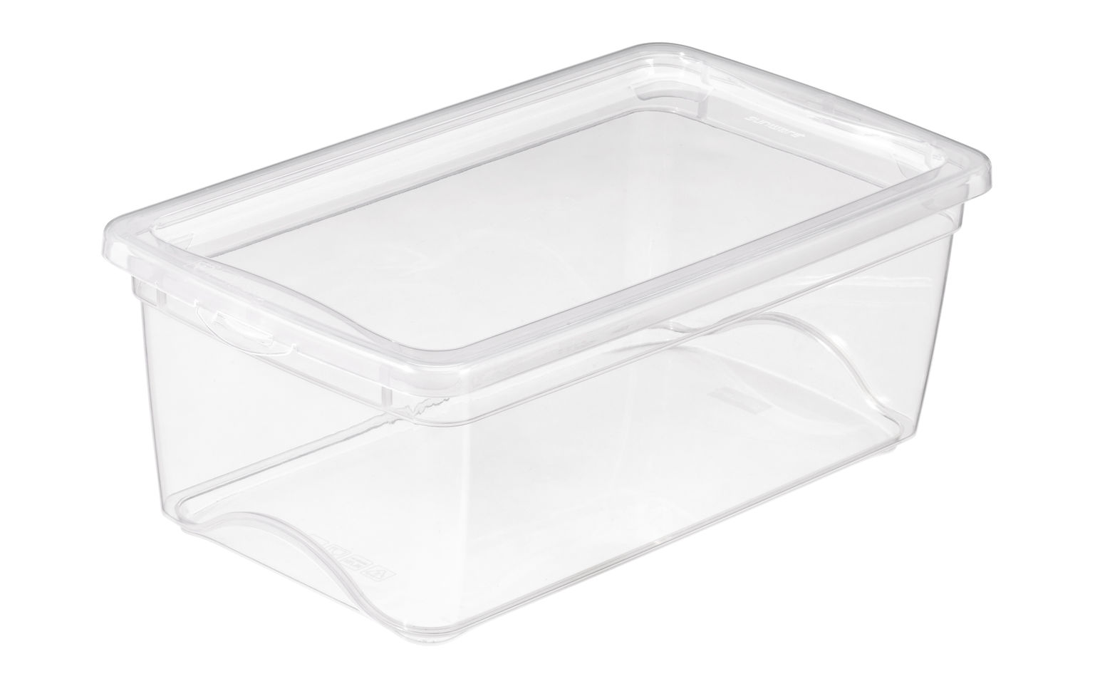 OMEGA CLEARBOX AVEC COUVERCLE 6L TRANSPARENT