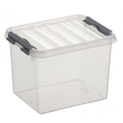 BOX DE RANGEMENT Q-LINE SMALL 3L TRANSPARENT